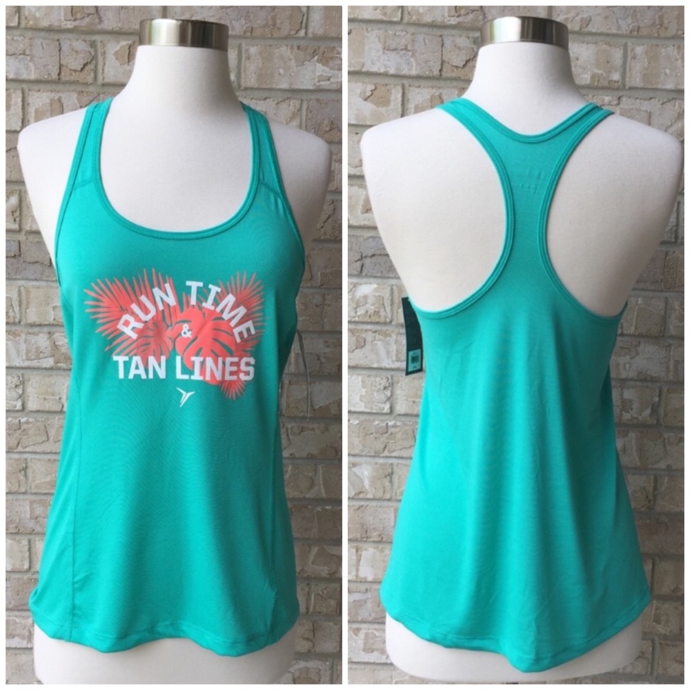 NWT Old Mavy Active Go-Dry Sport Tank Top Size S🌸